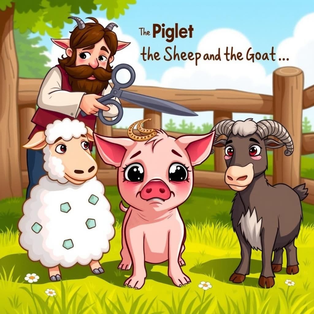 The Piglet the Sheep and the Goat