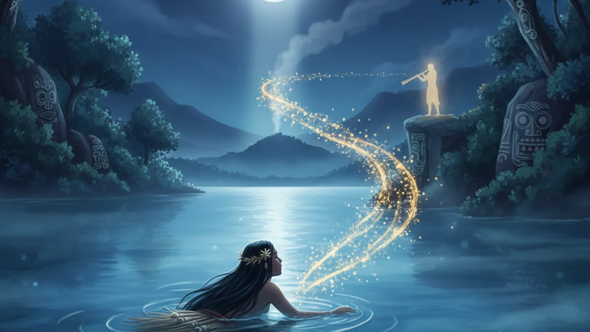 Hinemoa and Tutanekai