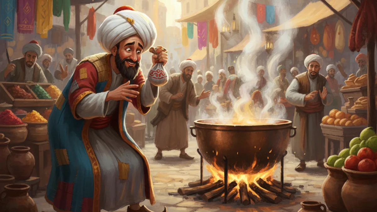 Nasreddin and the Smell of Soup