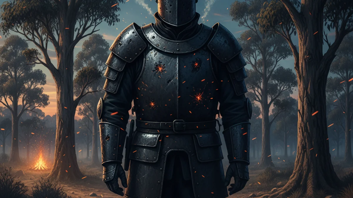 Ned Kelly the Iron Outlaw - European Outlaws story illustration from Legendary Outlaws