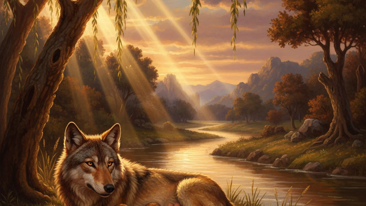 Romulus and Remus - Founding Legends story illustration from Roman Mythology