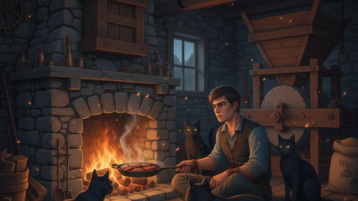 Sop Doll Jack - Jack Tales story illustration from Appalachian Folklore