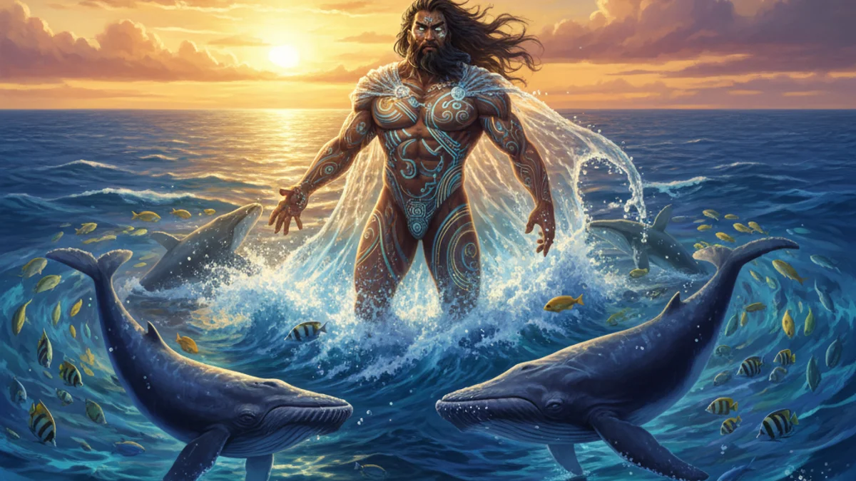 Tangaroa God of the Sea
