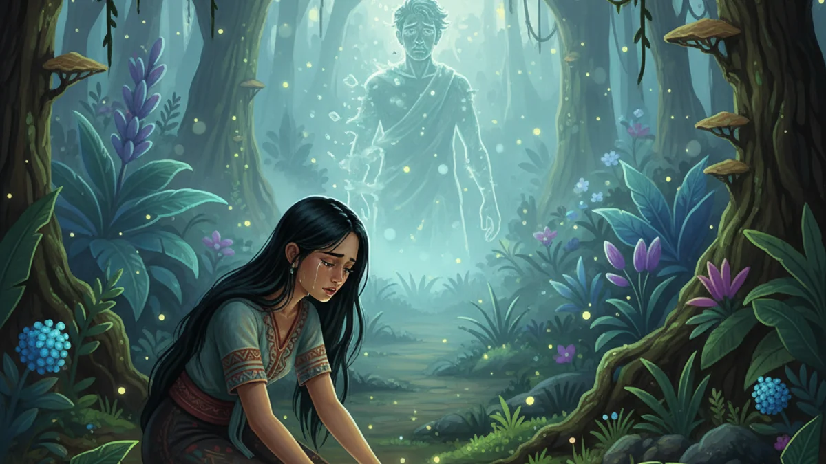 The Legend of the Banana - Classic Tales story illustration from Filipino Mythology