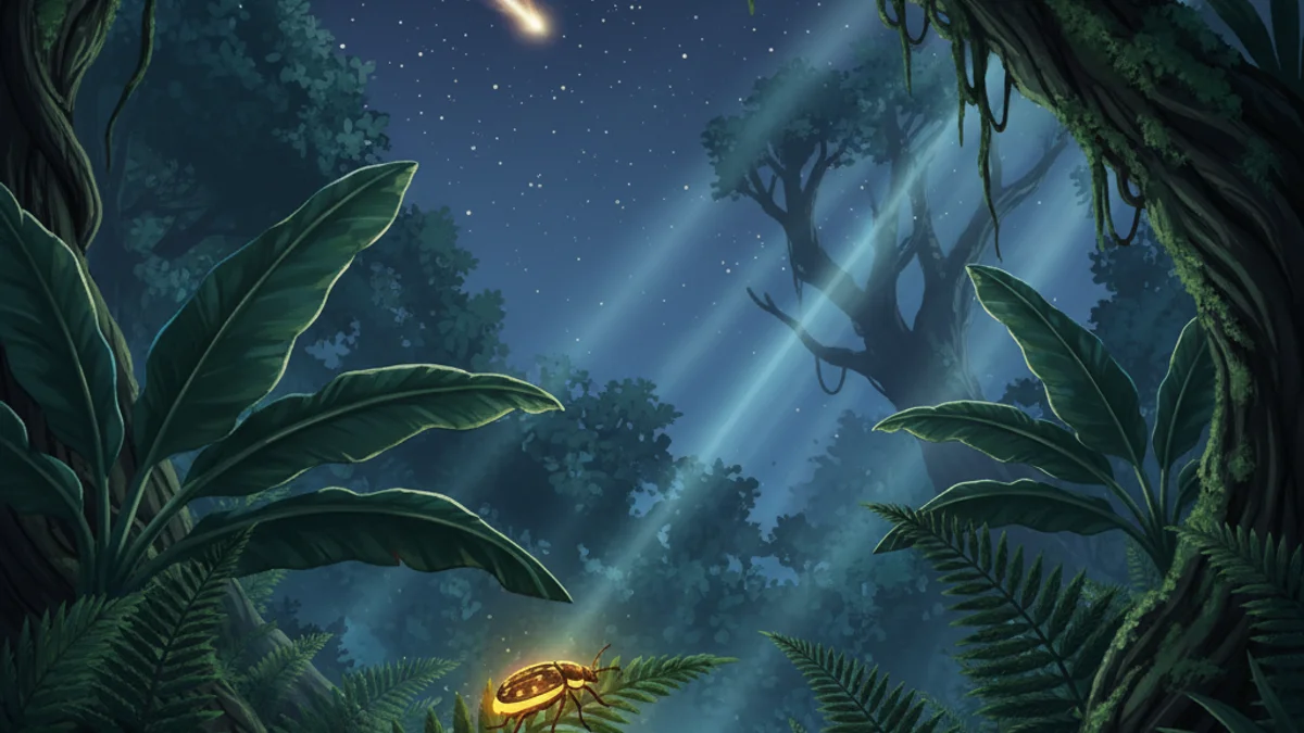 The Legend of the Firefly - Classic Tales story illustration from Filipino Mythology