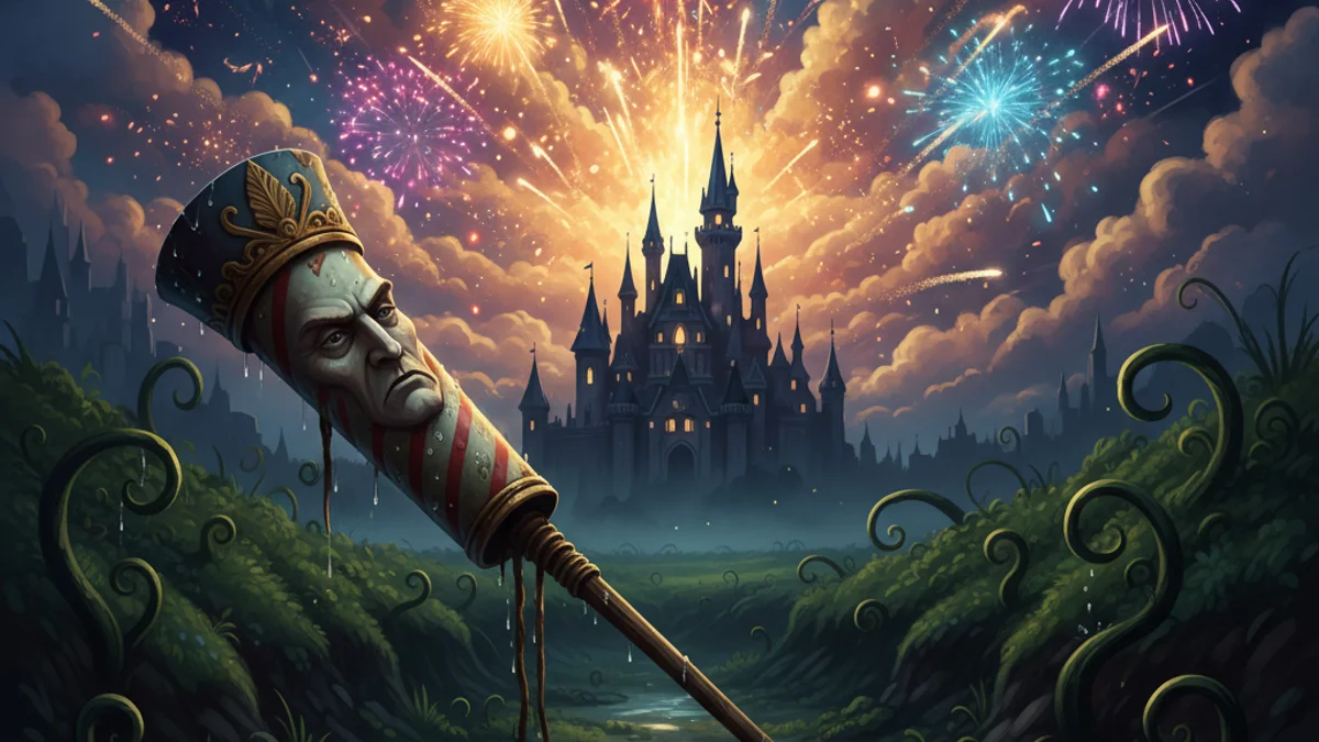 The Remarkable Rocket - Classic Tales story illustration from Oscar Wilde Fairy Tales