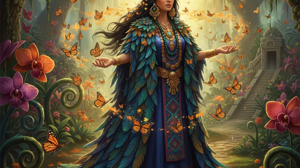 Xochiquetzal Goddess of Beauty