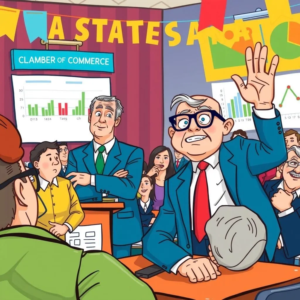 Isang Estadista. - Aesop's Fable illustration featuring Isang Estadista and  Matandang Miyembro.