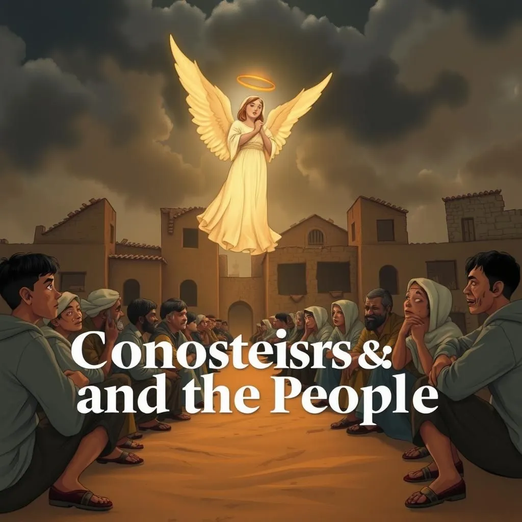 Kongreso at ang Mamamayan. - Aesop's Fable illustration featuring Kongreso and  ang mga Tao