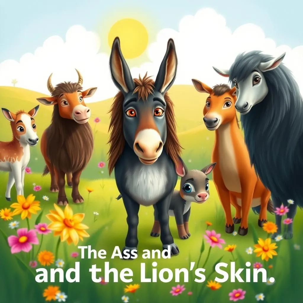Ang Asno at ang Balat ng Leon.