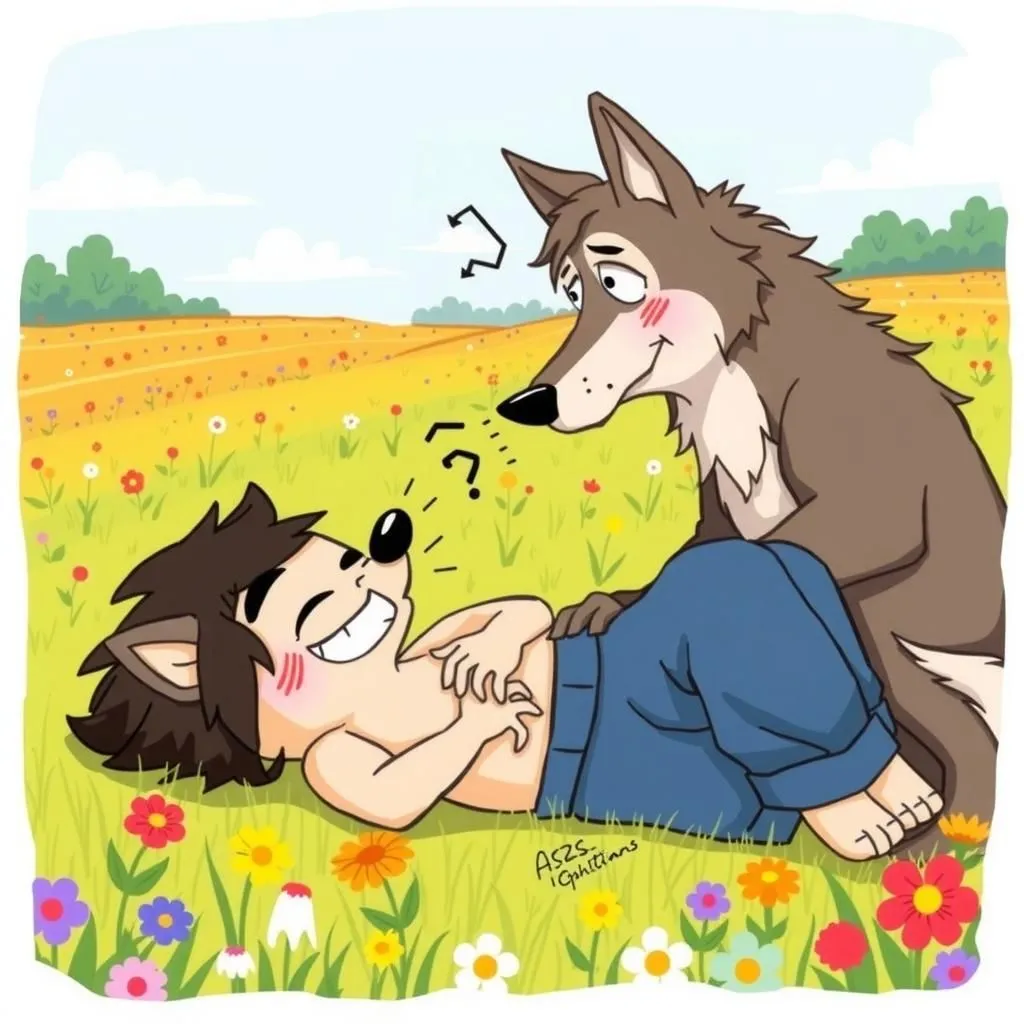 గాడిద మరియు తోడేలు