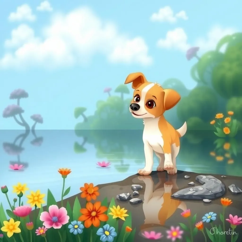 Ang Aso at ang Anino.