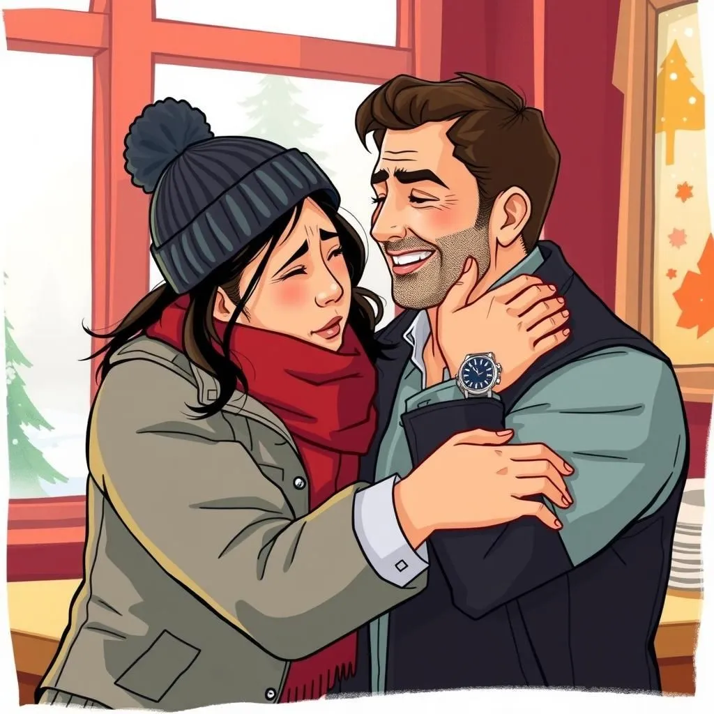 Il Capo Espatriato. - Aesop's Fable illustration featuring BOSS and  Cittadino di Montreal